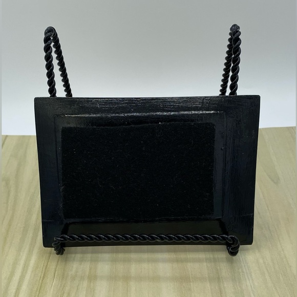 Handmade Decoupaged Circus Catchall Tray Glass Jewelry Trinket 4 by 6 inch Gifts - Picture 2 of 5